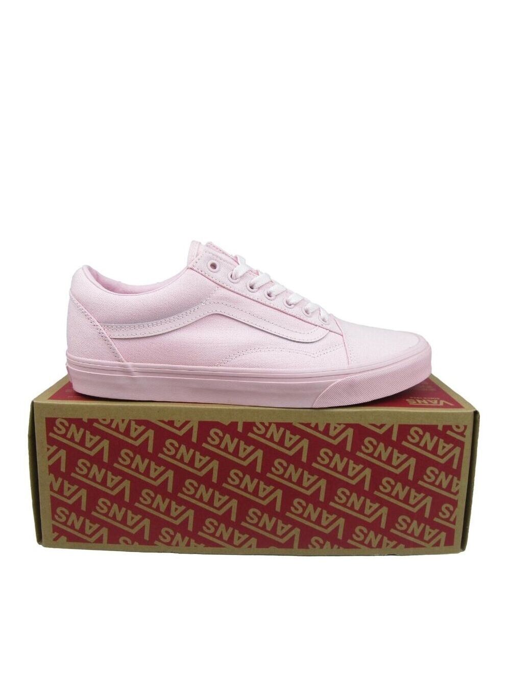 Vans Old Skool Pastel Mono Pink Mens Size 8 / Womens Size 9.5 NEW - Picture 1 of 13